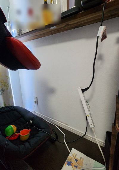 Before　コード配線