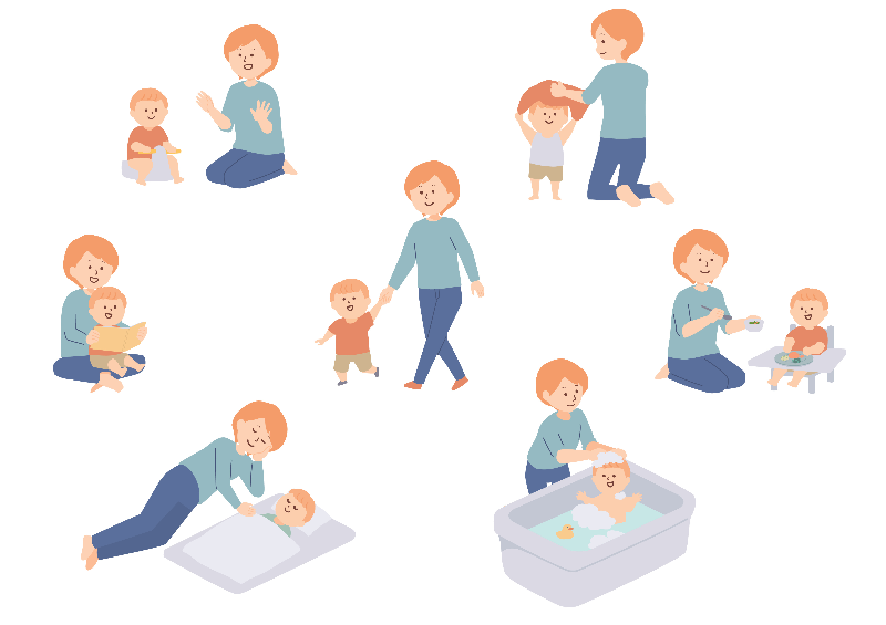 AdobeStock子育て画像